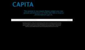
							         Capita - Hartlink Online Portal								  
							    