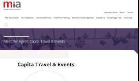 
							         Capita Travel & Events								  
							    
