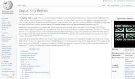 
							         Capital City Service - Wikipedia								  
							    