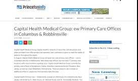 
							         Capital Health Medical Group: ew Primary Care Offices in Columbus ...								  
							    