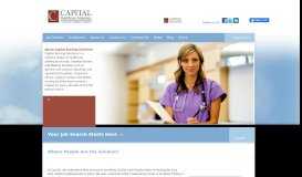 
							         Capital Healthcare Solutions: Where People Are the Solution!								  
							    