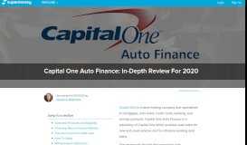 
							         Capital One Auto Finance: In-Depth Review For 2019 | SuperMoney!								  
							    