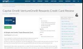 
							         Capital One® VentureOne® Rewards Credit Card Review ...								  
							    