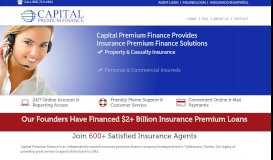 
							         Capital Premium Finance								  
							    