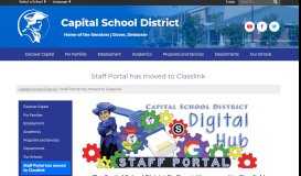
							         Capital School District Digital Hub - Staff - SharpSchool								  
							    