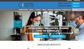 
							         Capital Training Institute: Courses - Choose a Career Pathway								  
							    