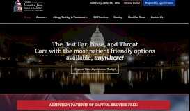 
							         Capitol Breathe Free Sinus & Allergy Centers								  
							    