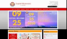 
							         Capitol University | The Official Website of Capitol University								  
							    