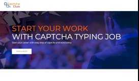 
							         Captcha Entry Work With Google - Captcha Club								  
							    