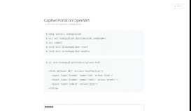 
							         Captive Portal on OpenWrt - EasyPi								  
							    