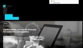
							         Captive portal, provide Wi-Fi access for customers and suppliers ...								  
							    