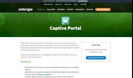 
							         Captive Portal | Untangle								  
							    