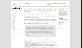 
							         Captive Portal Using PHP and iptables Firewall on Linux | projectz								  
							    