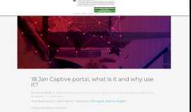 
							         Captive portal, what is it and why use it? - OSTEC Blog								  
							    