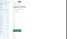 
							         Captive Portal | Wireless Access Point | Provisioning								  
							    