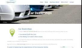 
							         Car Dealerships - Appraisal Solutions								  
							    