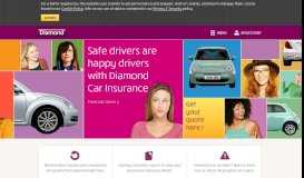 
							         Car insurance for Women - Diamond UK								  
							    