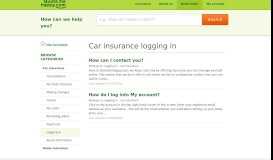 
							         Car insurance logging in - Quotemehappy.com								  
							    
