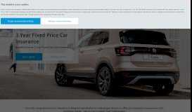 
							         Car Insurance - Volkswagen								  
							    