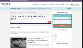 
							         Car Leasing News for Hitachi Capital | Leasing.com								  
							    