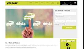 
							         Car Rental Online - Goldcar								  
							    