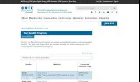
							         Car Rental Program - IEEE								  
							    