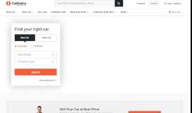 
							         CarDekho: New Cars, Car Prices, Buy & Sell Used Cars in India								  
							    