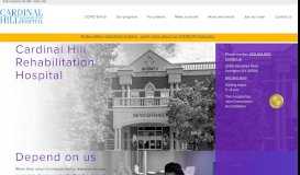 
							         Cardinal Hill Rehabilitation Hospital - Encompass Health								  
							    