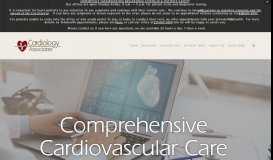 
							         Cardiology Associates | Comprehensive Cardiovascular Care								  
							    