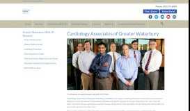 
							         Cardiology Associates of Greater Waterbury - Waterbury Hospital								  
							    