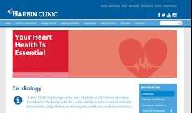 
							         Cardiology | Harbin Clinic								  
							    
