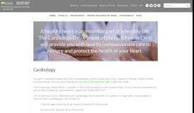 
							         Cardiology — Hutchinson Clinic								  
							    