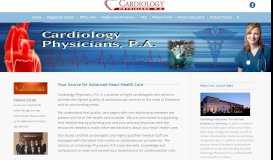 
							         Cardiology Physicians, P.A. – Your Source for Advanced Heart Health ...								  
							    