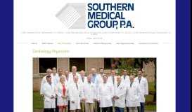 
							         Cardiology Physicians — Southern Medical Group, P.A.								  
							    