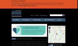 
							         Cardiology | The Oregon Clinic								  
							    