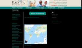 
							         Cardiovascular Associates - Location - Bayview Physicians Group ...								  
							    