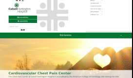 
							         Cardiovascular Chest Pain Center - Cabell Huntington Hospital ...								  
							    