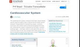
							         Cardiovascular System - Human Veins, Arteries, Heart - Innerbody								  
							    