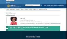 
							         Care for Children Receiving Subsidy - NC Child Care - NC DHHS								  
							    