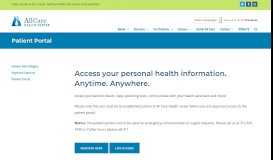 
							         Care Health Center Patient Portal - All Care Health Center								  
							    