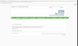 
							         Care Home Portal - Wyre Forest CCG								  
							    