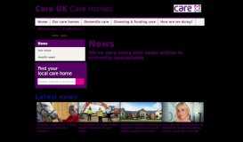 
							         Care UK employs e-learning provider for care staff | Care UK								  
							    