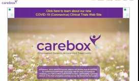 
							         Carebox: Patient-centric solutions for healthcare & life sciences.								  
							    