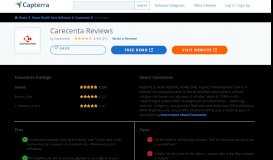 
							         Carecenta Reviews 2020 - Capterra								  
							    