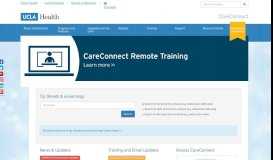 
							         CareConnect - UCLA Electronic Health Record Program | UCLA ...								  
							    