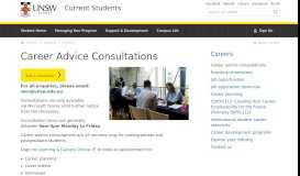
							         Career Advice Appointments | UNSW Current Students								  
							    