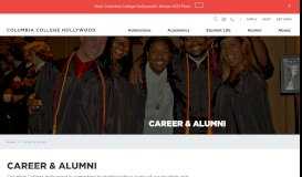 
							         Career & Alumni - Columbia College Hollywood								  
							    