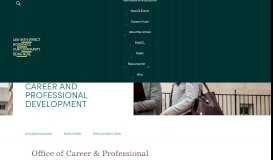
							         Career and Professional Development - American University ...								  
							    