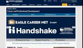 
							         Career and Professional Development | Georgia Southern University								  
							    