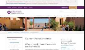 
							         Career Assessments | EMCC								  
							    